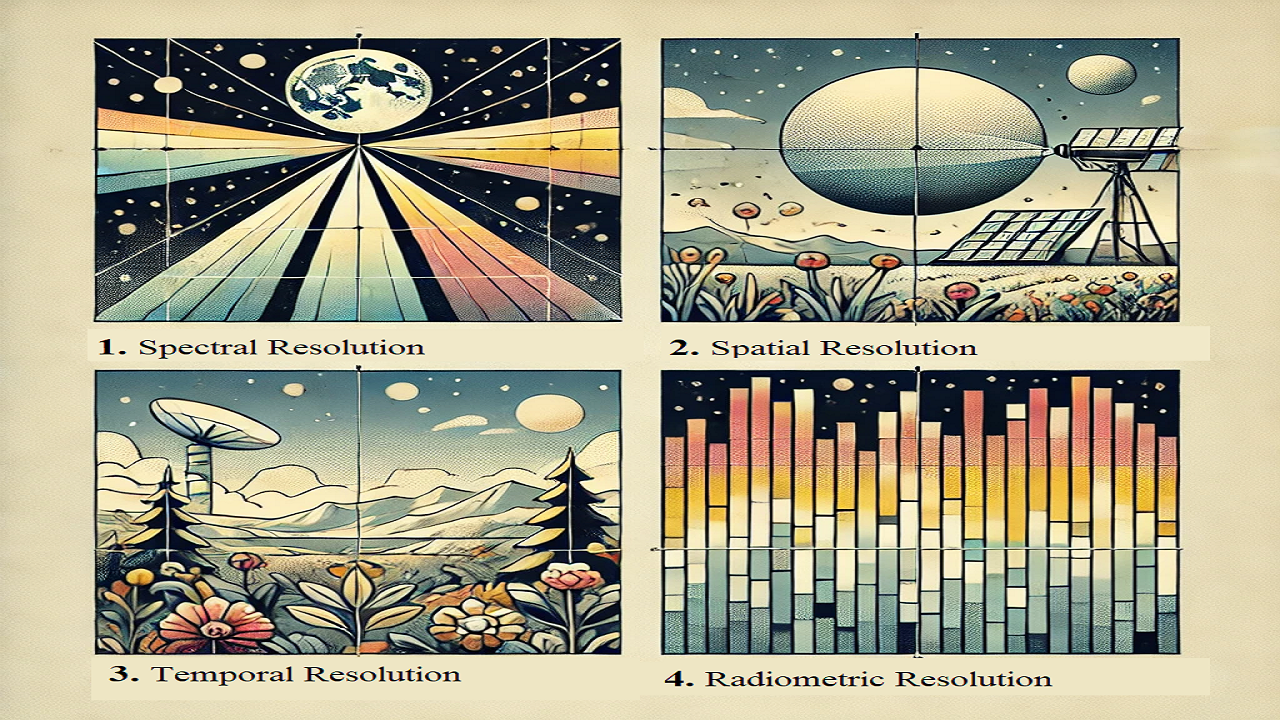 4 پارامتر کلیدی در سنجش از دور